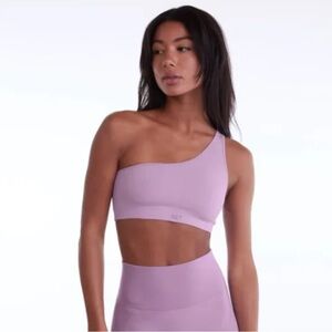 SET Active Sculptflex One Shoulder Bra in Glitz. Size Medium.